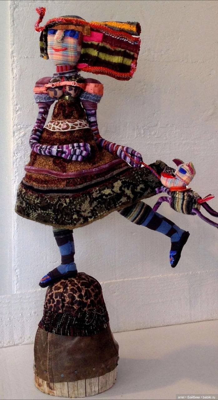 Текстильные скульптуры от французской художницы-самоучки Caroll Bertin (фото 2)