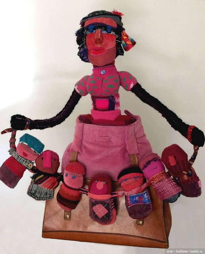 Текстильные скульптуры от французской художницы-самоучки Caroll Bertin (фото 8)