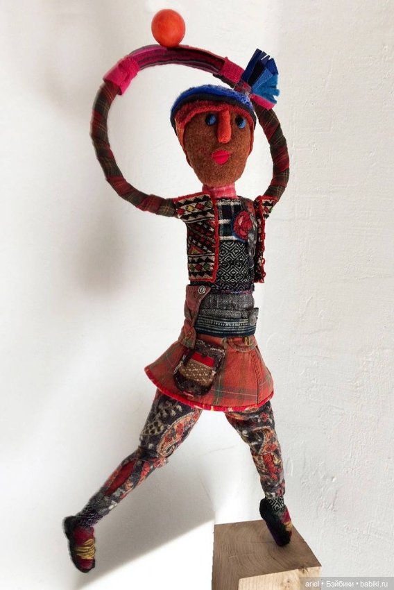 Текстильные скульптуры от французской художницы-самоучки Caroll Bertin (фото 3)