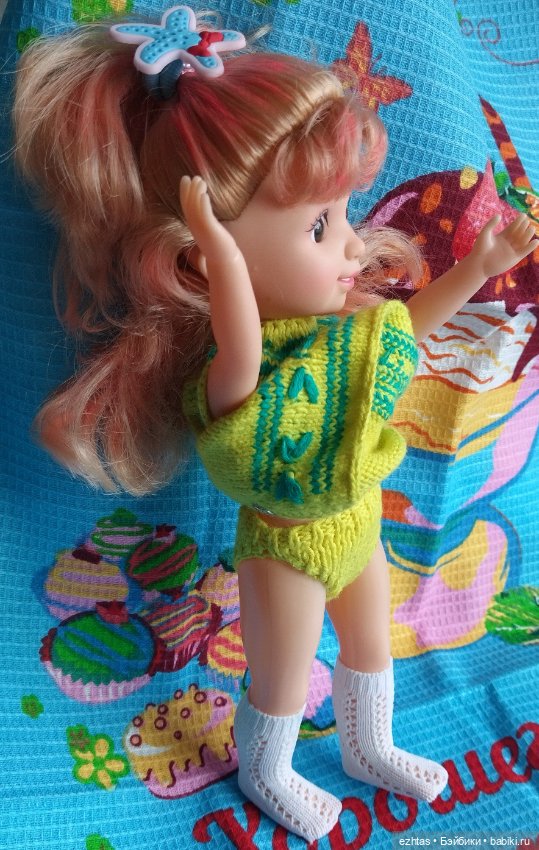 Одуванчиковое платье — Одежда и обувь для кукол своими руками: фото