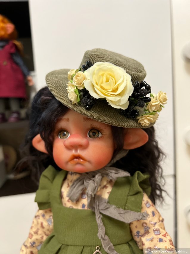 Эльфы в шляпах — Авторские шарнирные куклы своими руками: лепка (фото 9)