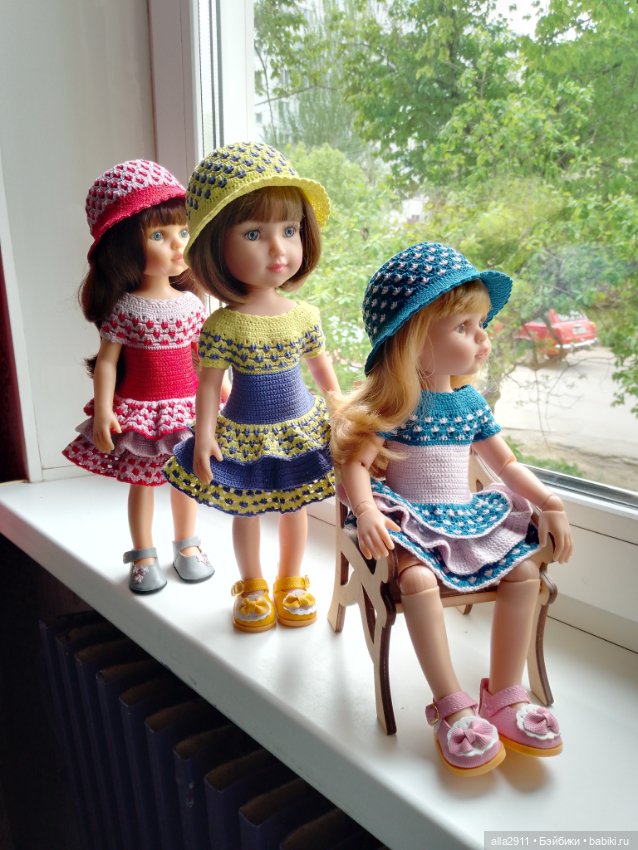 Мои последние наряды, связанные по МК