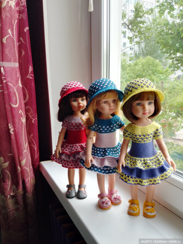 Мои последние наряды, связанные по МК