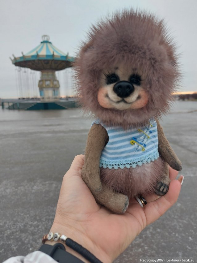 Пушистики- игрушки и Куколки - Милашки от Ирины Шаньковой г. Волгоград на БАЛУ КУКОЛ в Санкт-Петербурге (фото 8)