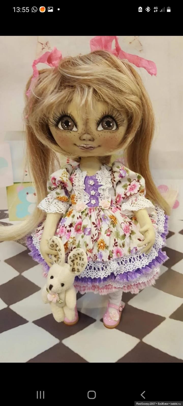 Пушистики- игрушки и Куколки - Милашки от Ирины Шаньковой г. Волгоград на БАЛУ КУКОЛ в Санкт-Петербурге