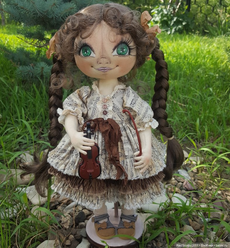 Пушистики- игрушки и Куколки - Милашки от Ирины Шаньковой г. Волгоград на БАЛУ КУКОЛ в Санкт-Петербурге (фото 6)