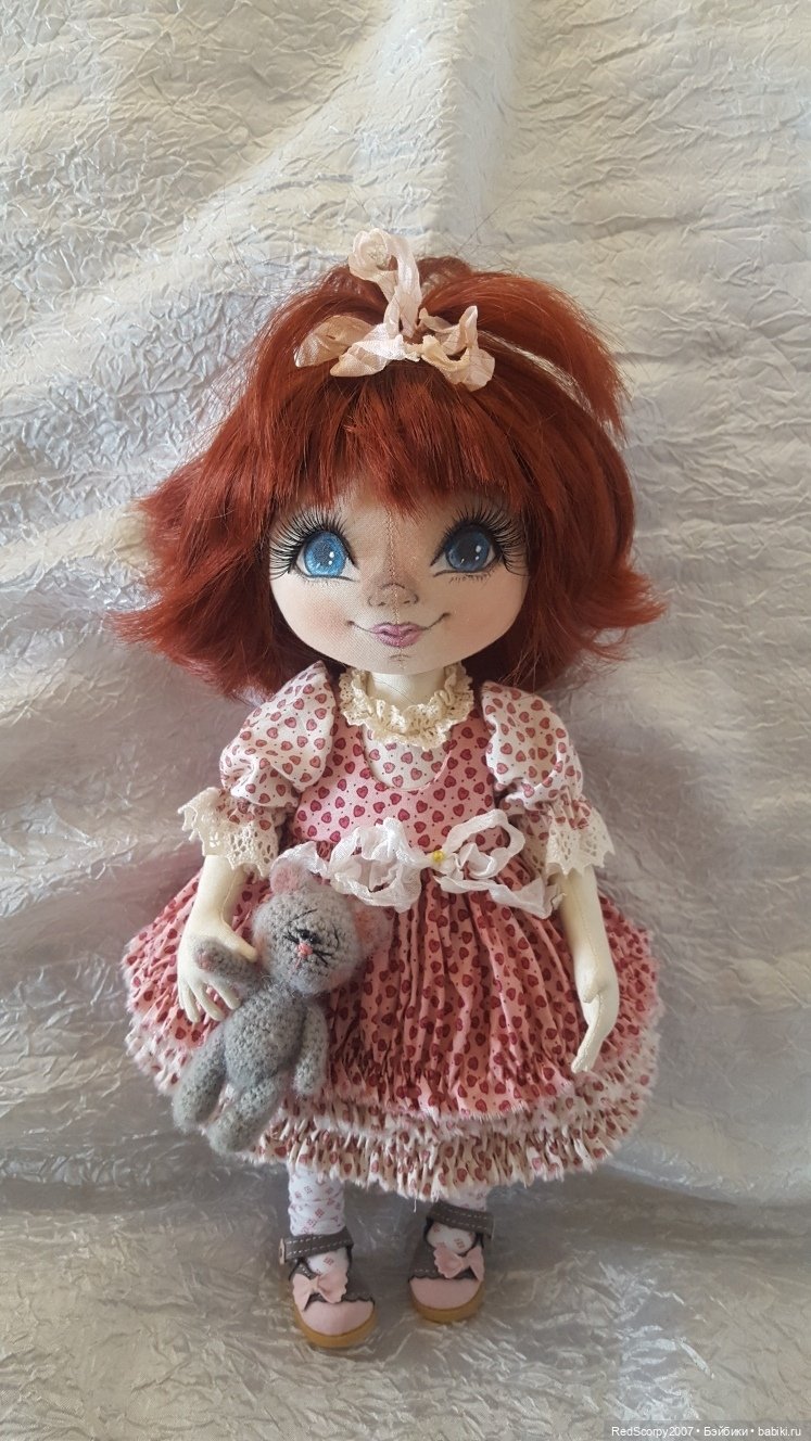 Пушистики- игрушки и Куколки - Милашки от Ирины Шаньковой г. Волгоград на БАЛУ КУКОЛ в Санкт-Петербурге