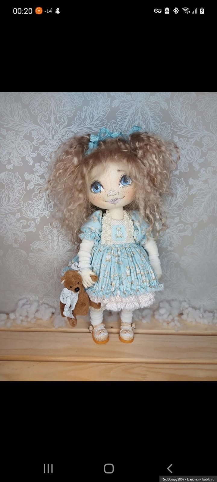 Пушистики- игрушки и Куколки - Милашки от Ирины Шаньковой г. Волгоград на БАЛУ КУКОЛ в Санкт-Петербурге