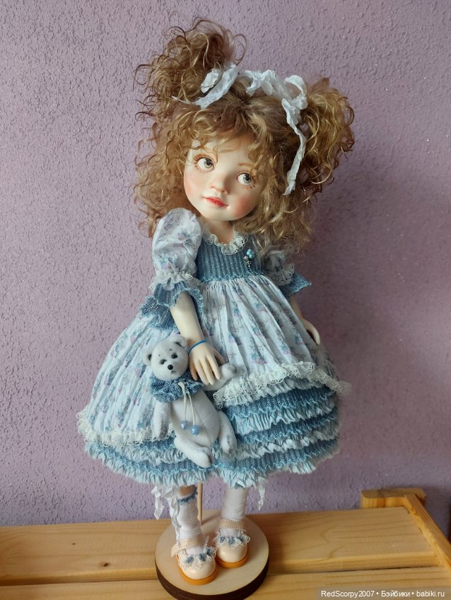 Пушистики- игрушки и Куколки - Милашки от Ирины Шаньковой г. Волгоград на БАЛУ КУКОЛ в Санкт-Петербурге (фото 7)