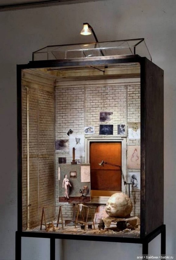 Миниатюрные пространства Чарльза Маттона (Charles Matton)