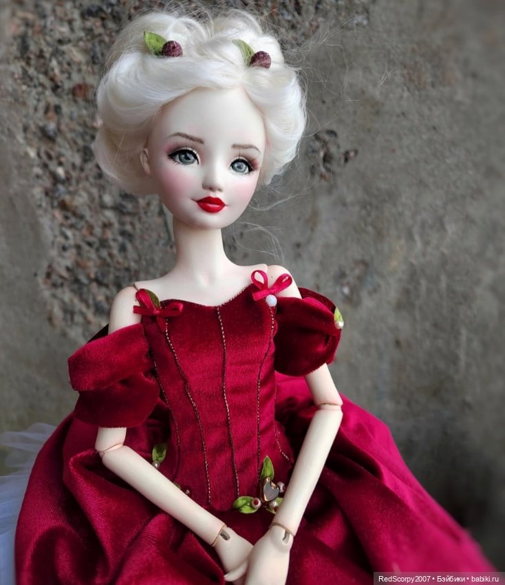 Изысканные куклы Личкановской Натальи на "Балу Кукол" в Санкт-Петербурге 11-14 мая 2023 года