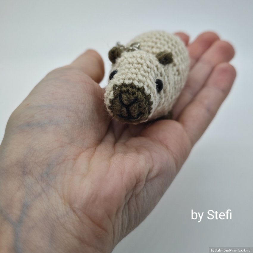 Капибара — Вязаные игрушки и амигуруми: крючком (фото 5)