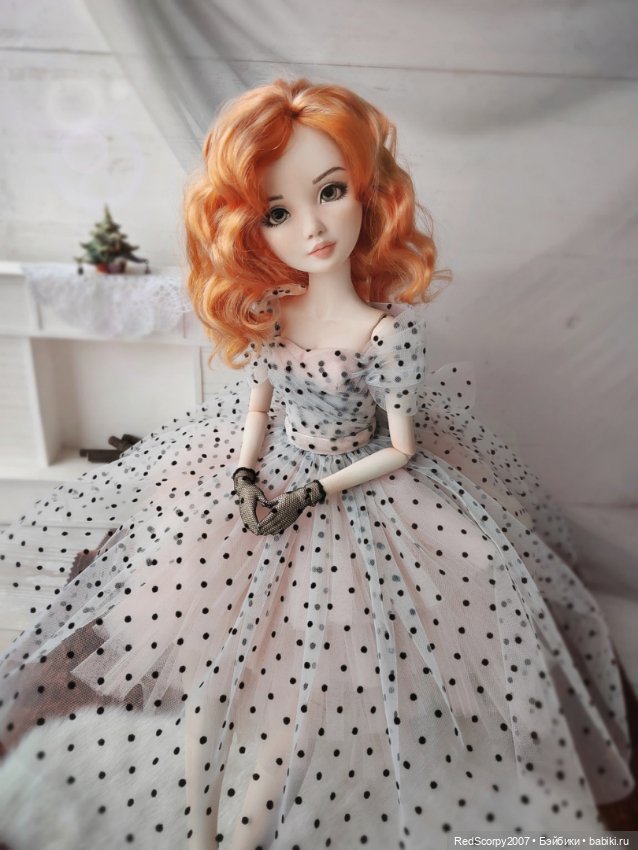 Изысканные куклы Личкановской Натальи на "Балу Кукол" в Санкт-Петербурге 11-14 мая 2023 года (фото 10)