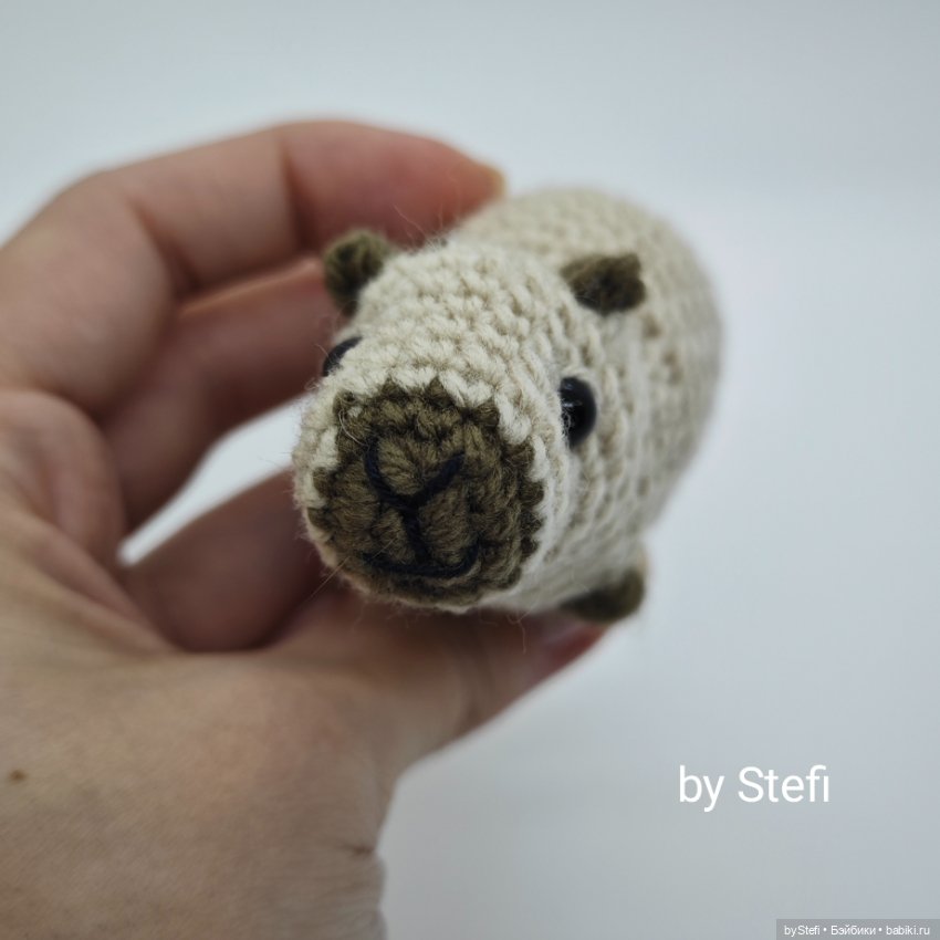 Капибара — Вязаные игрушки и амигуруми: крючком (фото 3)