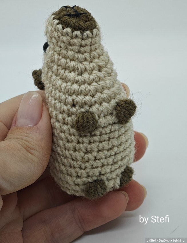 Капибара — Вязаные игрушки и амигуруми: крючком (фото 6)