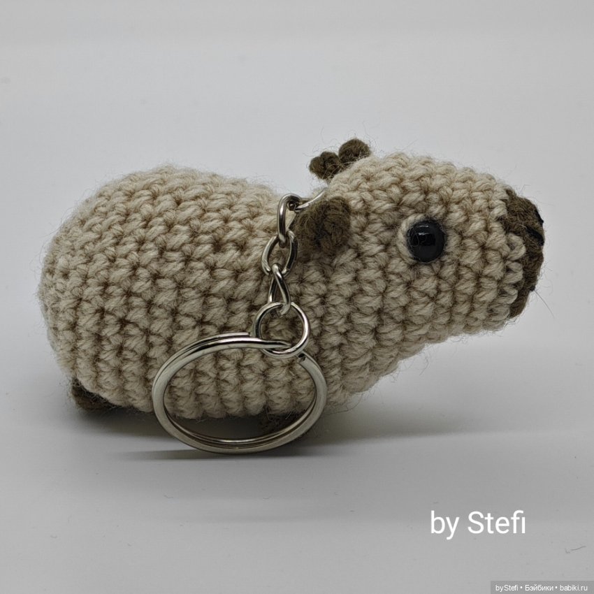 Капибара — Вязаные игрушки и амигуруми: крючком (фото 7)