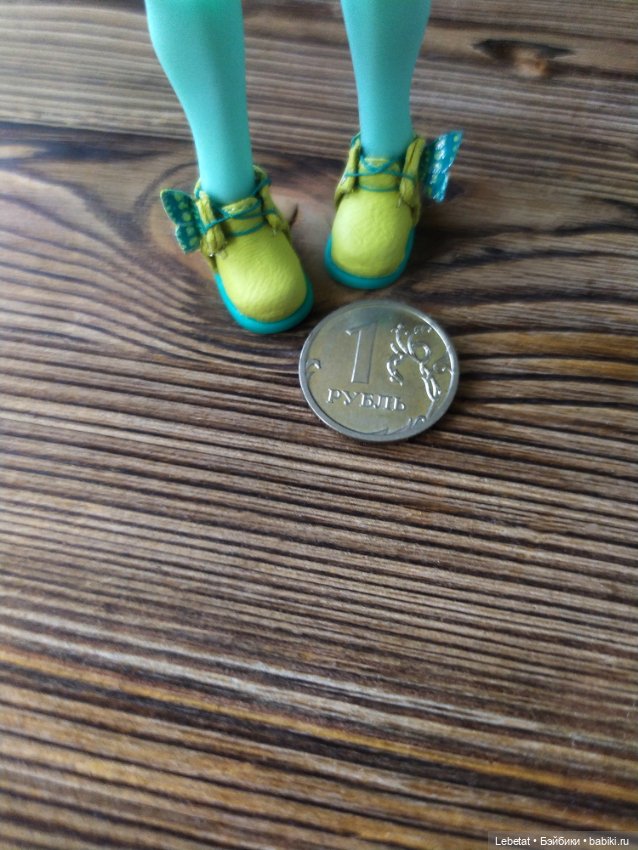 Обувь с половину рубля — Одежда и обувь для кукол своими руками: фото (фото 5)