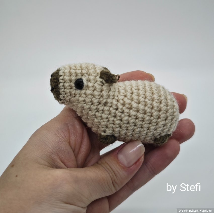 Капибара — Вязаные игрушки и амигуруми: крючком