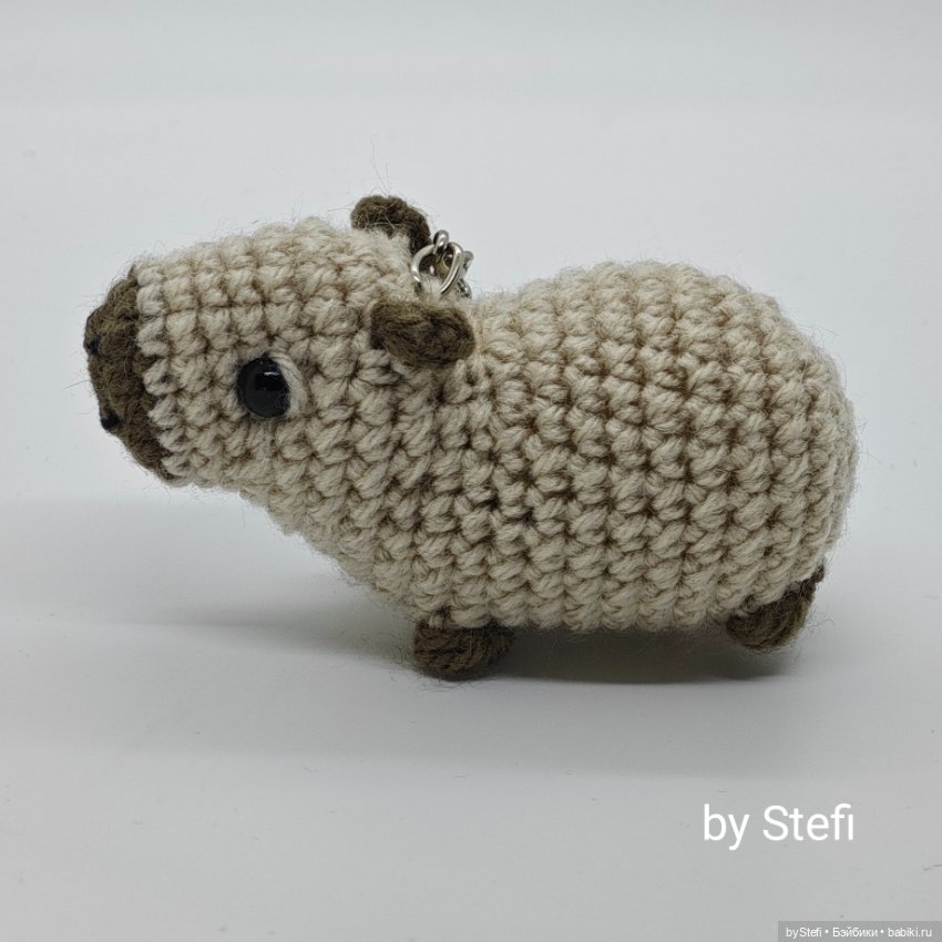 Капибара — Вязаные игрушки и амигуруми: крючком (фото 9)