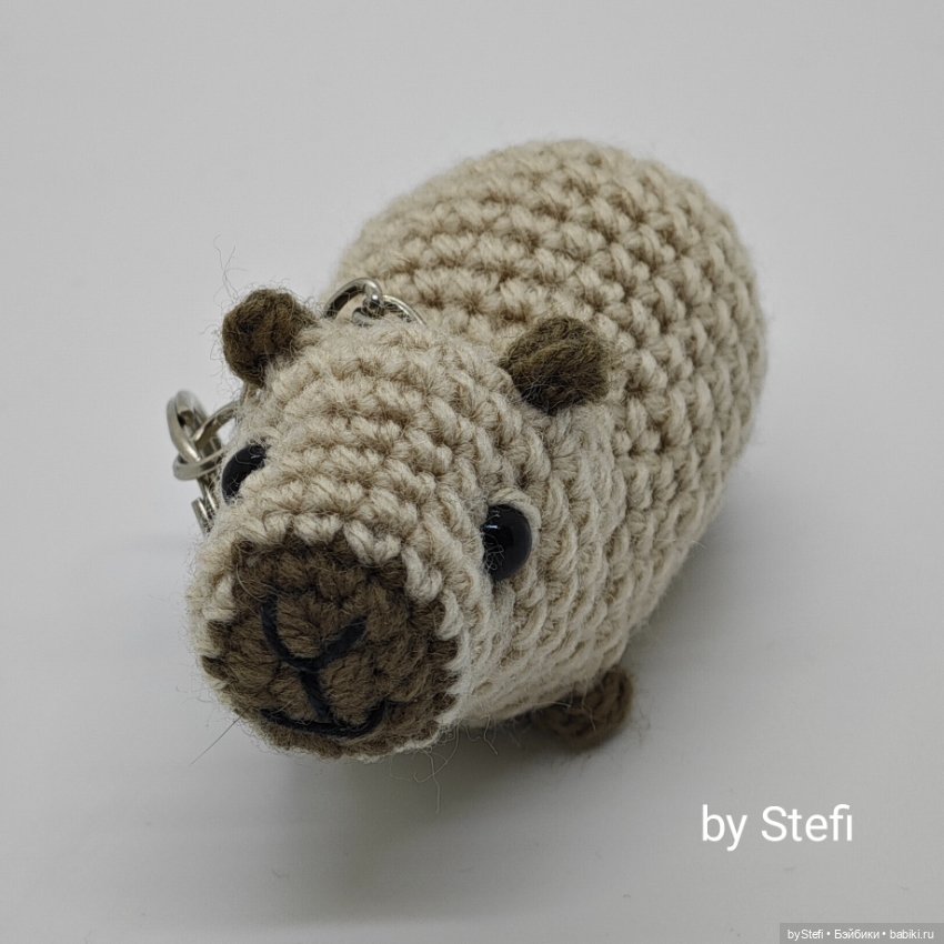 Капибара — Вязаные игрушки и амигуруми: крючком (фото 8)
