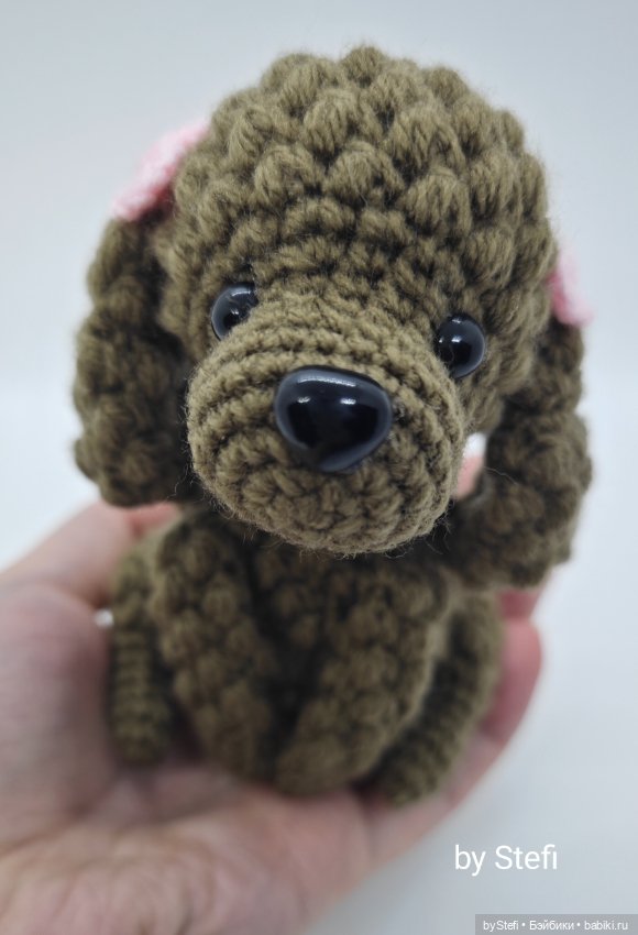 И снова пуделечëк) Постоянную кличку пока не давала, но дома она Джессика