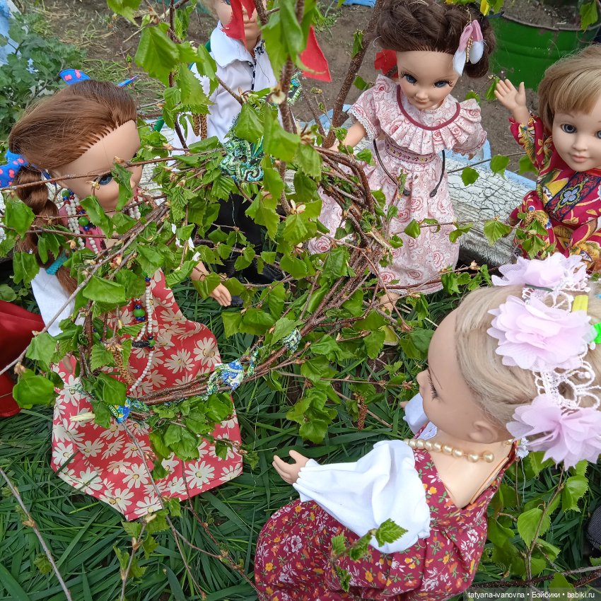 Как мы на троицу гуляли и березку наряжали (фото 6)