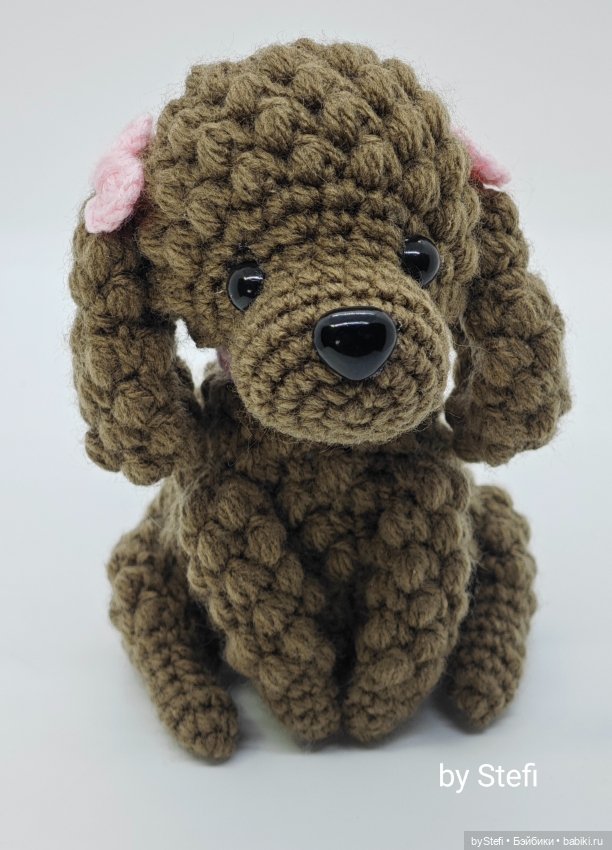 И снова пуделечëк) Постоянную кличку пока не давала, но дома она Джессика