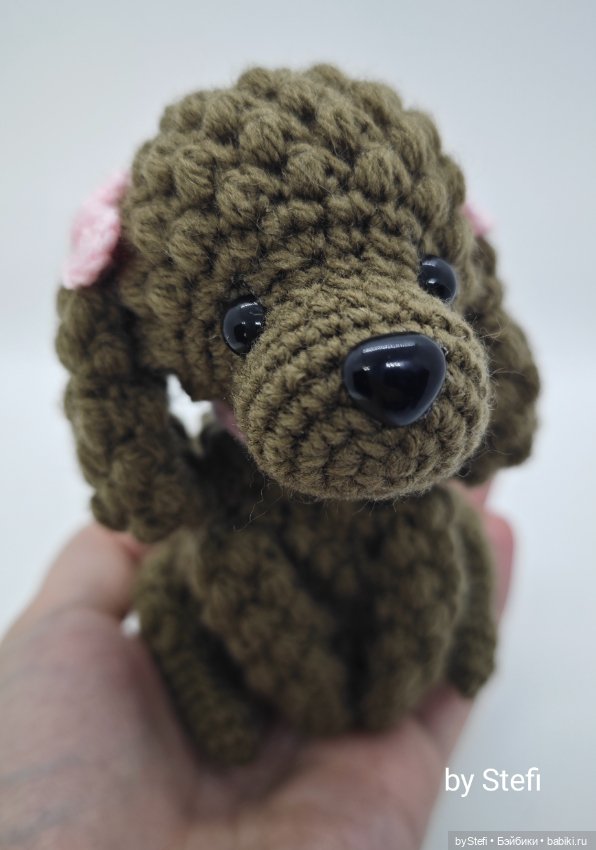 И снова пуделечëк) Постоянную кличку пока не давала, но дома она Джессика