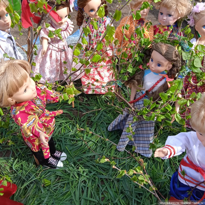 Как мы на троицу гуляли и березку наряжали (фото 5)