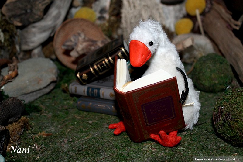 Гусь-веселюсь — Текстильные игрушки и примитивы: кофейные (фото 2)