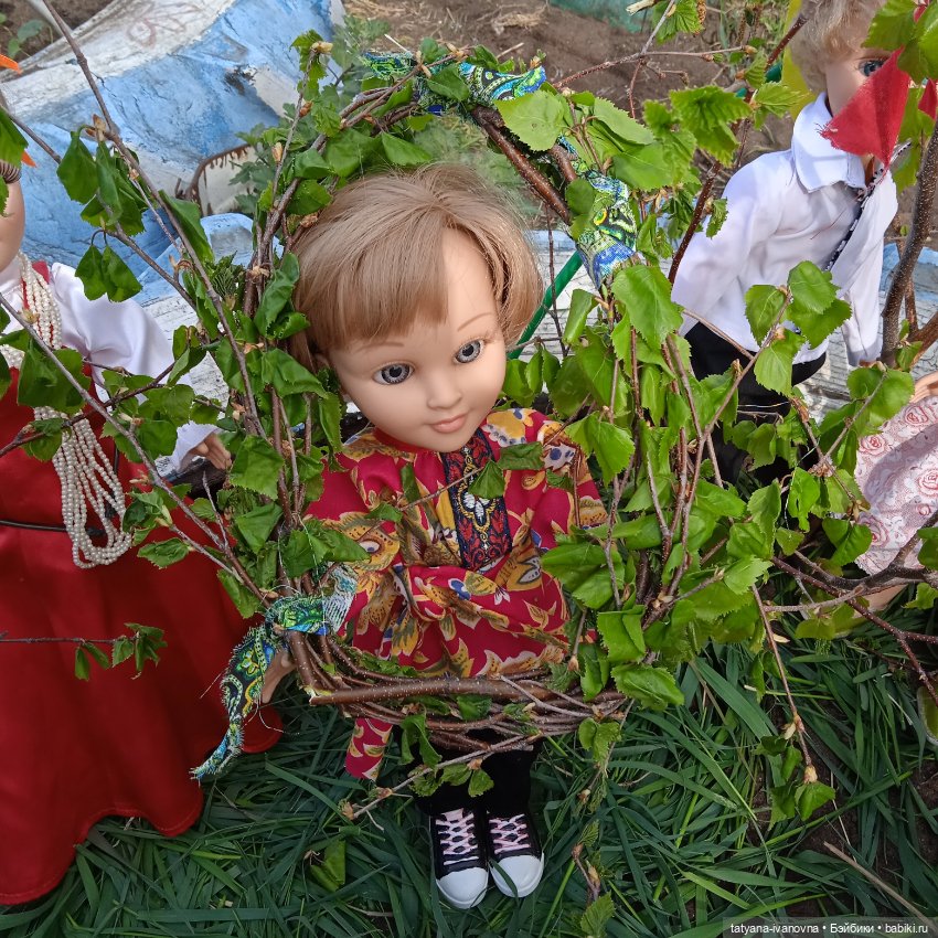 Как мы на троицу гуляли и березку наряжали (фото 8)