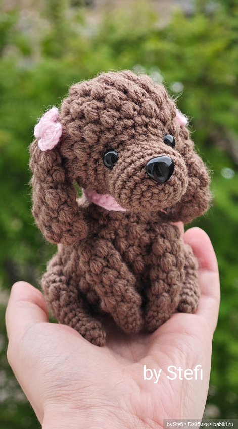 И снова пуделечëк) Постоянную кличку пока не давала, но дома она Джессика