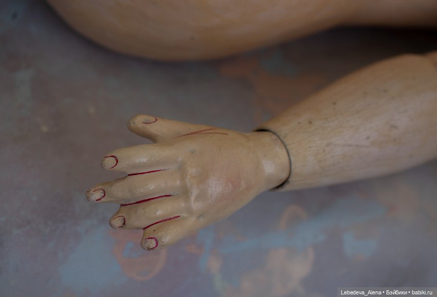 Откуда у кукол ноги растут. АМ 390n. Реставрация (фото 7)