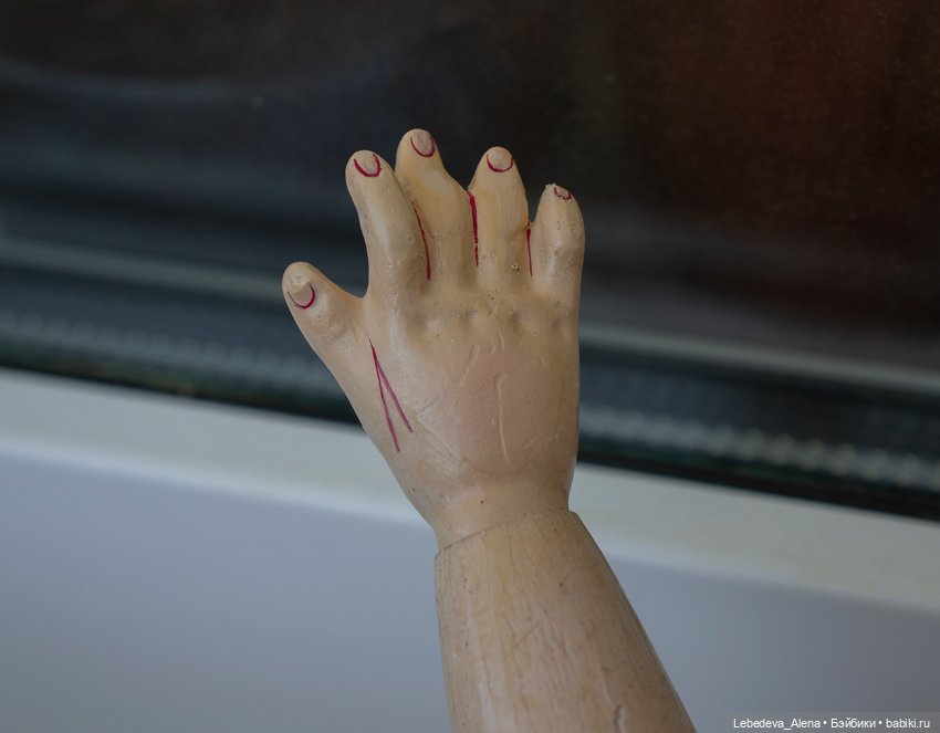 Откуда у кукол ноги растут. АМ 390n. Реставрация (фото 9)