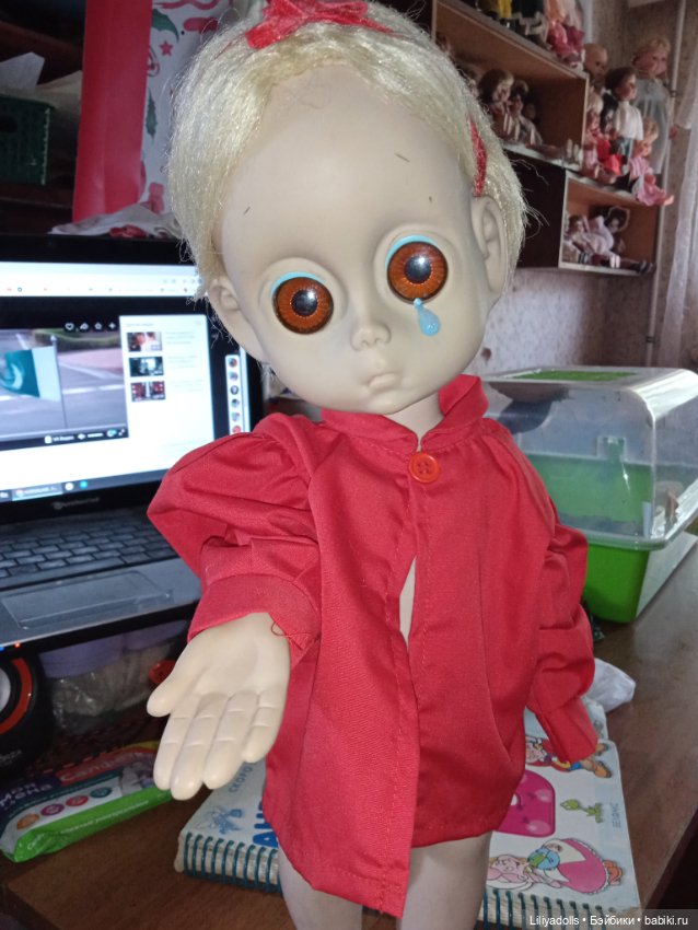 Маленькая мисс без имени — Куклы Giggles (Гигглс) от Ideal Toy: винтаж 60 (фото 4)