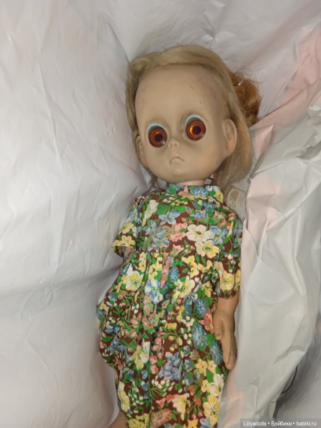 Маленькая мисс без имени — Куклы Giggles (Гигглс) от Ideal Toy: винтаж 60 (фото 2)