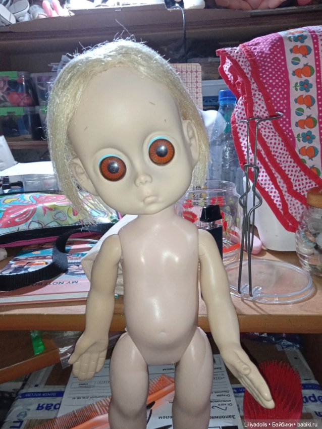 Маленькая мисс без имени — Куклы Giggles (Гигглс) от Ideal Toy: винтаж 60 (фото 3)