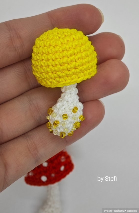 Грибочки — Вязаные игрушки и амигуруми: крючком (фото 2)