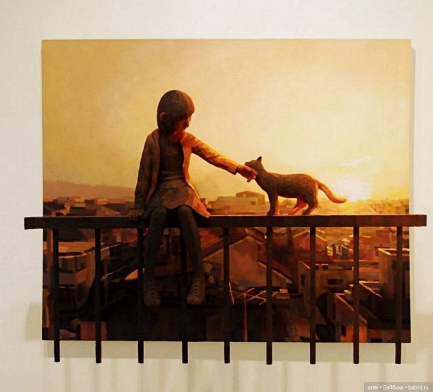 Невероятная живопись и скульптуры из бумаги Shintaro Ohata (фото 5)