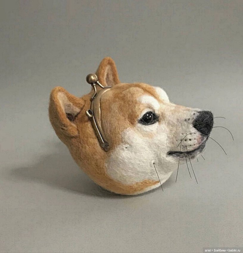 Кошельки из шерсти от fuwawawann (фото 10)