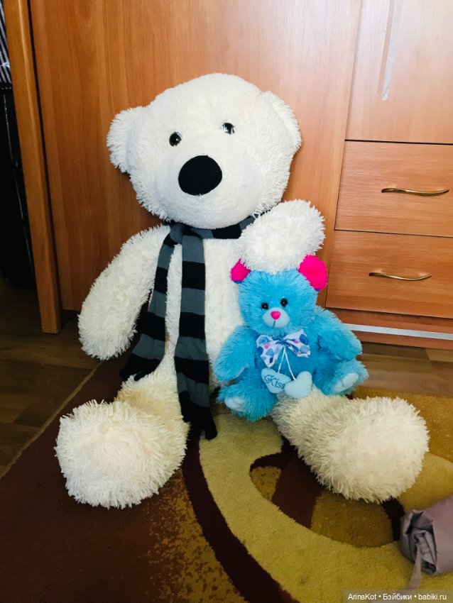 Два спасённых мишутки — Реставрация и преображение кукол: ремонт (фото 7)