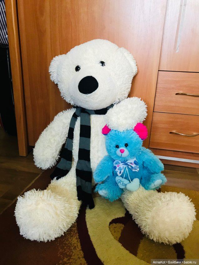 Два спасённых мишутки — Реставрация и преображение кукол: ремонт (фото 9)