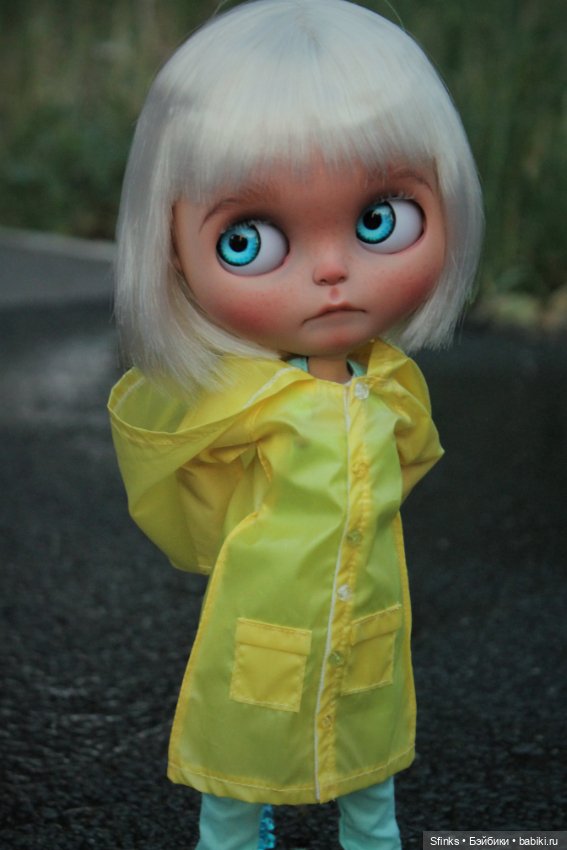 Попугайчик после дождя — ООАК и репейнт игровых кукол: Bratz (фото 9)