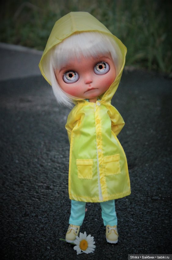 Попугайчик после дождя — ООАК и репейнт игровых кукол: Bratz (фото 8)