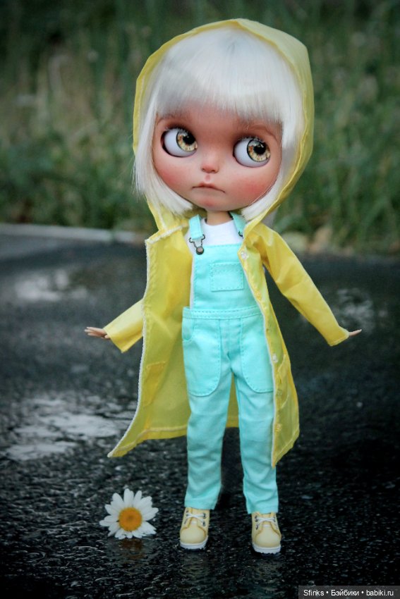 Попугайчик после дождя — ООАК и репейнт игровых кукол: Bratz (фото 7)