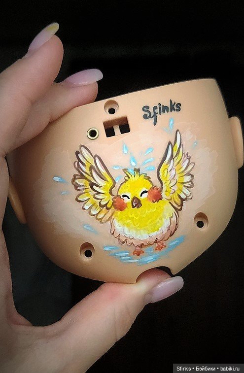 Попугайчик после дождя — ООАК и репейнт игровых кукол: Bratz