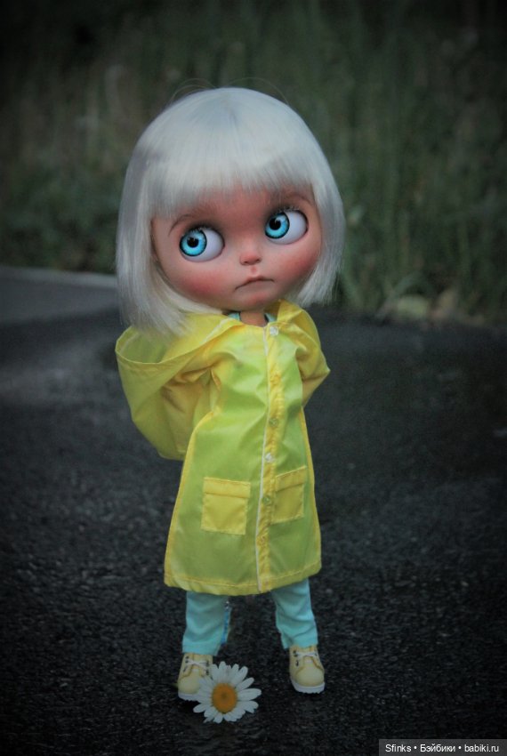 Попугайчик после дождя — ООАК и репейнт игровых кукол: Bratz (фото 10)