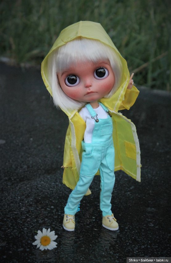 Попугайчик после дождя — ООАК и репейнт игровых кукол: Bratz (фото 6)