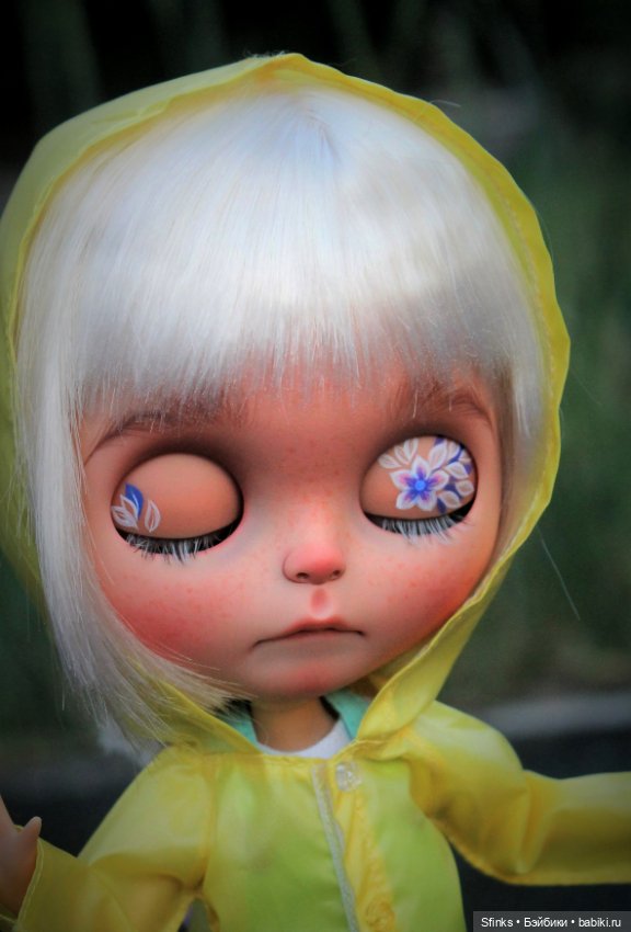 Попугайчик после дождя — ООАК и репейнт игровых кукол: Bratz (фото 3)