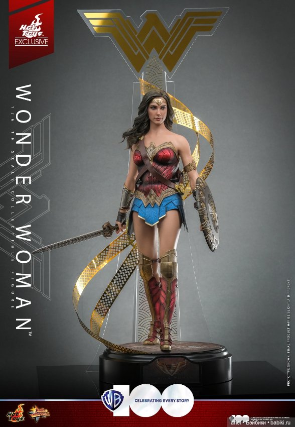 Warner Brothers Hot Toys анонсировали фигурку эксклюзивную фигурку Чудо-Женщины (фото 8)